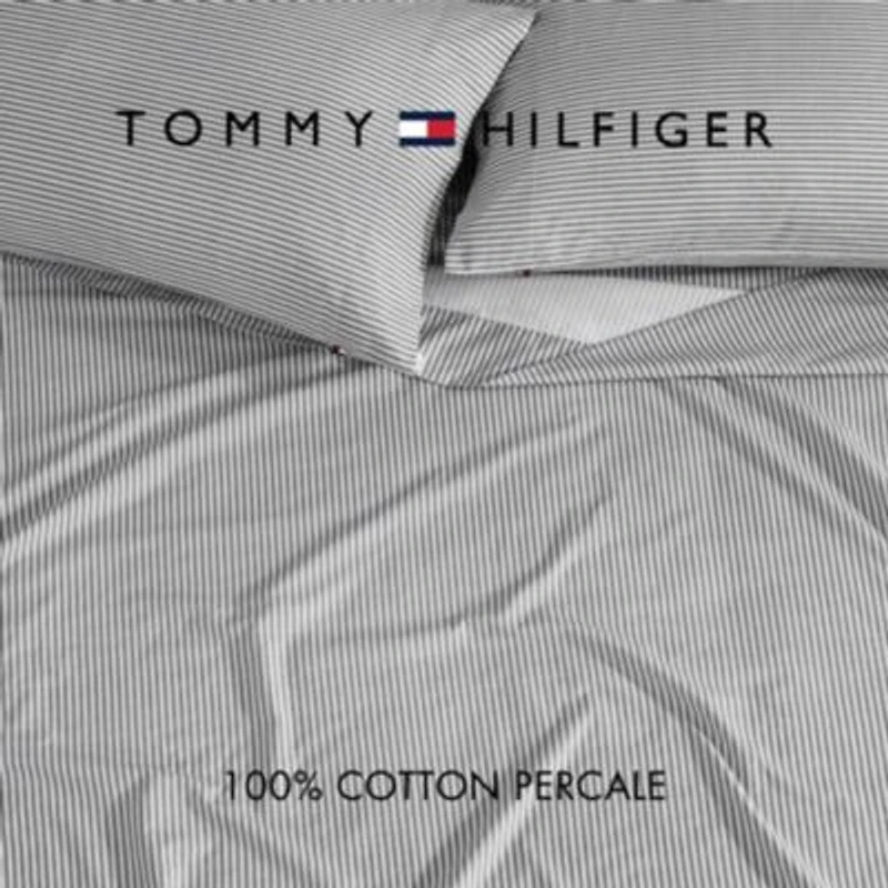 Highland Ticking Stripe Cotton Pillowcase Set