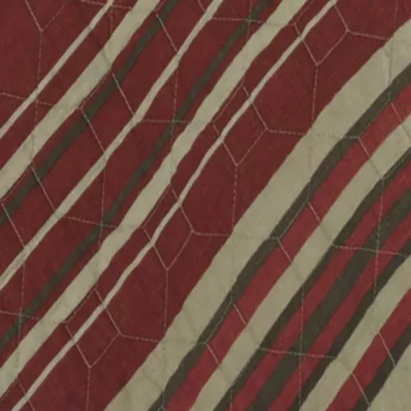 Yakima Valley Stripe Cotton Quilt Set