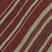 Yakima Valley Stripe Cotton Quilt Set