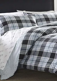 Lewis Plaid Comforter Sham Set