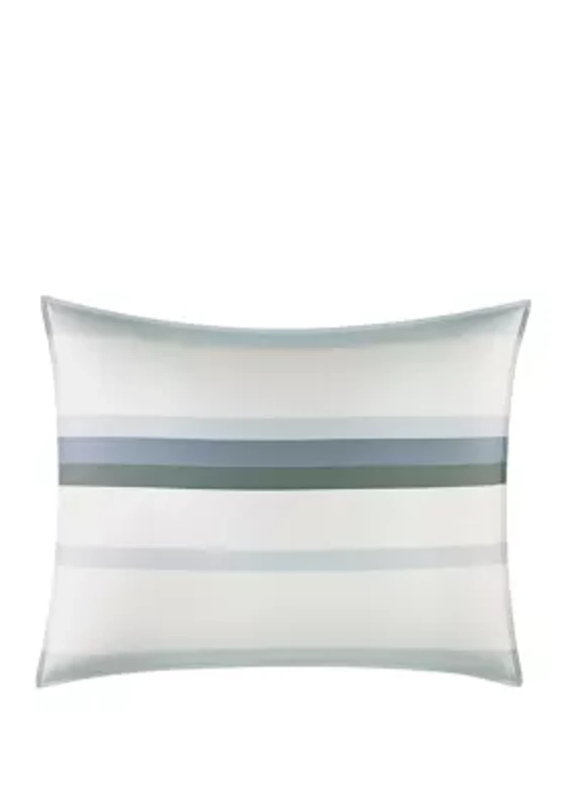 Lansier Gray Cotton Comforter Sham Set