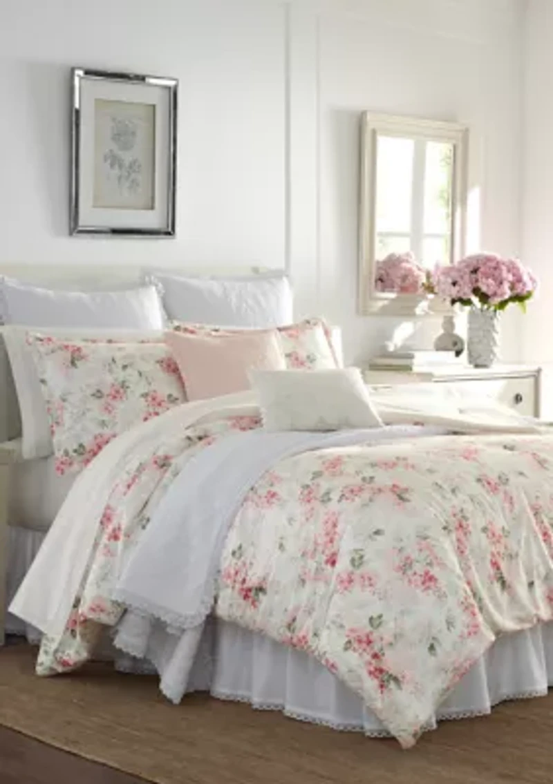 Wisteria Cotton Comforter Sham Set