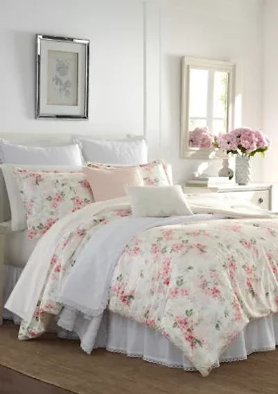 Wisteria Cotton Comforter Sham Set