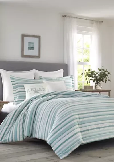 Clearwater Cay Cotton Comforter Sham Set