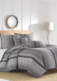 Gulf Shores Cotton Quilt Sham Set