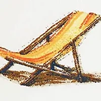 Beach Chairs Cotton Sheet Set