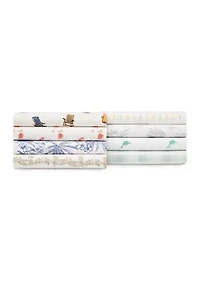 Beach Chairs Cotton Sheet Set