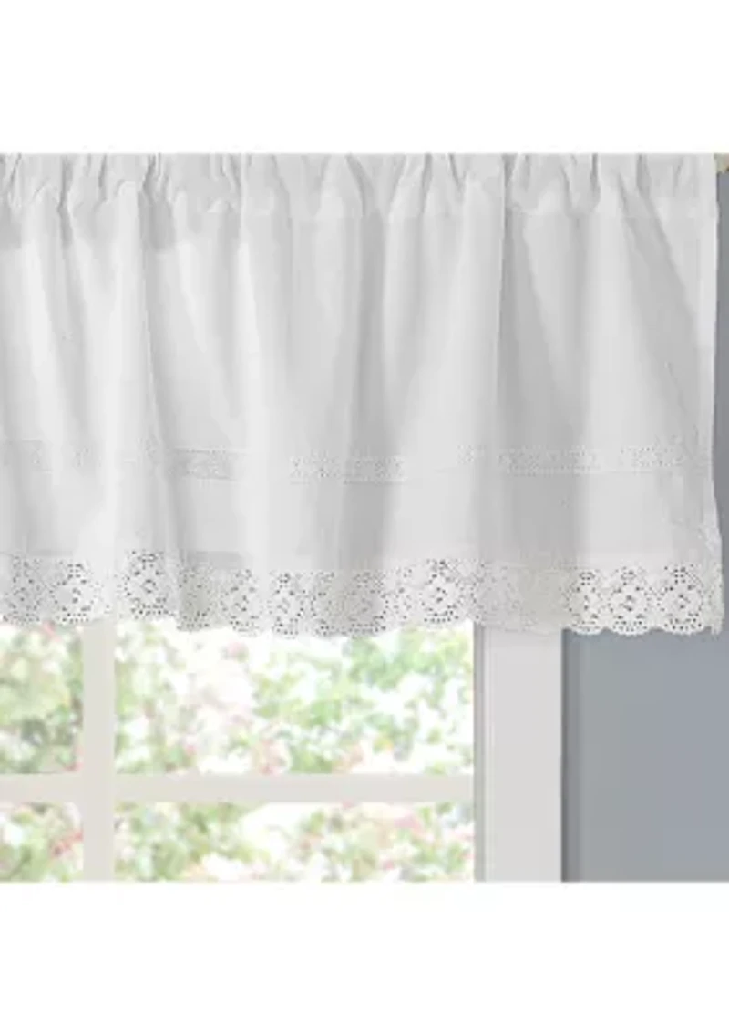 Annabella Cotton Pole Top Valance