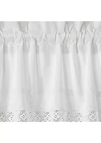 Annabella Cotton Pole Top Valance