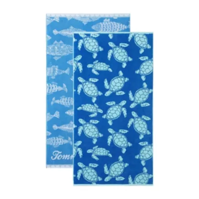 Fish/Turtle Beach Towel Set