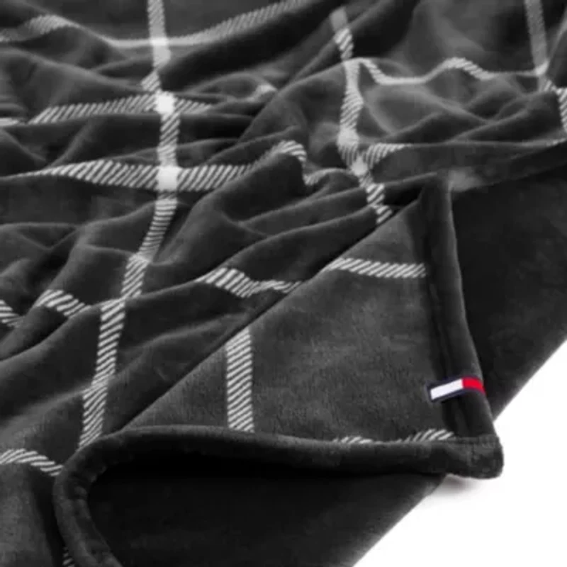 Dumbo Windowpane Microfiber Throw