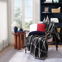 Dumbo Windowpane Microfiber Throw