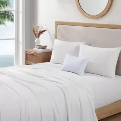 Orchid Bay Stripe Cotton Decorative Pillow