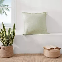 Palm Paradise Texture Cotton Sham