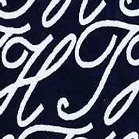 Monogram Cotton Beach Towel