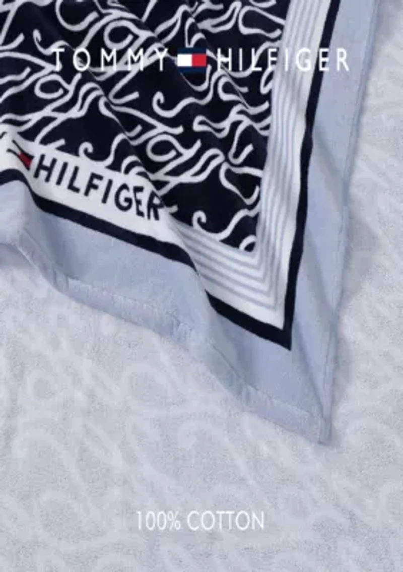 Monogram Cotton Beach Towel