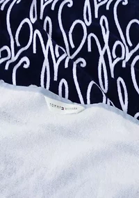 Monogram Cotton Beach Towel