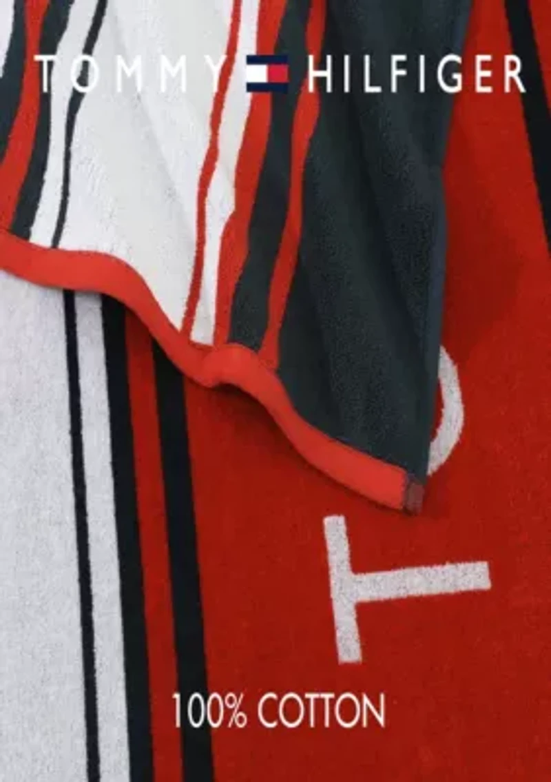 Hampton Stripe Cotton Beach Towel