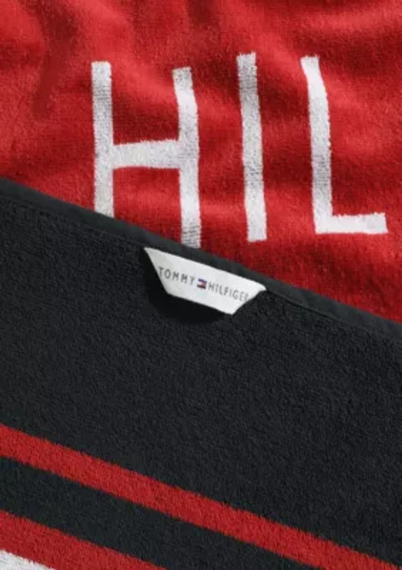 Hampton Stripe Cotton Beach Towel