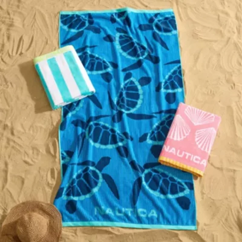 Classic Cabana Cotton Blend Beach Towel Set