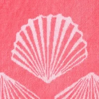 Shell Border Cotton Blend Beach Towel Set