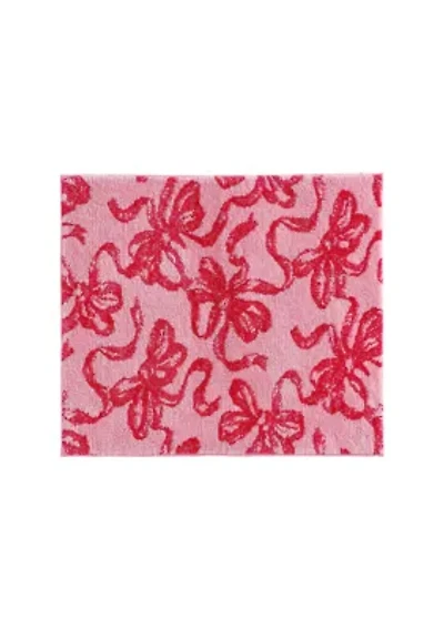 Ballet Bows Microfiber Bath Rug