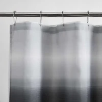 Ombre City Microfiber Shower Curtain Set