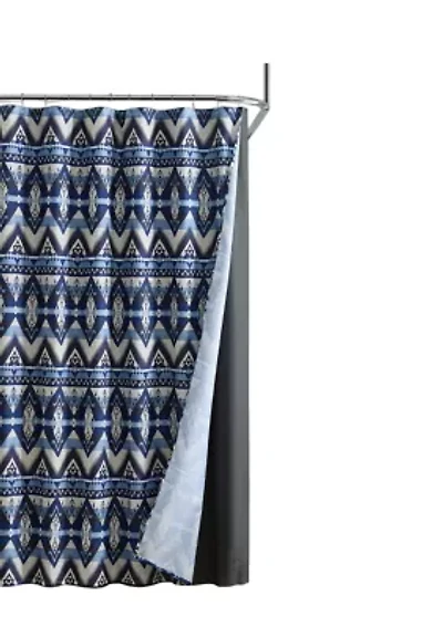 Jesse Microfiber Shower Curtain Set