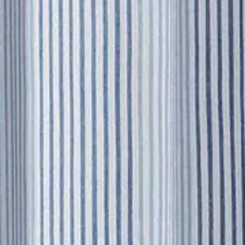 Ocean Stripe Cotton Blend Shower Curtain