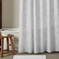 Speckled Waffle Shower Curtain