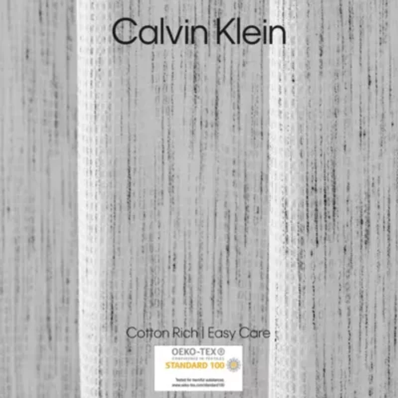 Speckled Waffle Shower Curtain