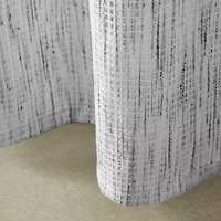 Speckled Waffle Shower Curtain
