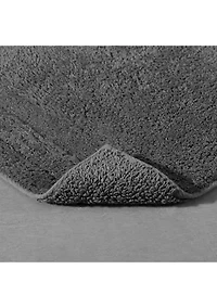 Eden 2-Piece Solid Reversible Bath Rug Set