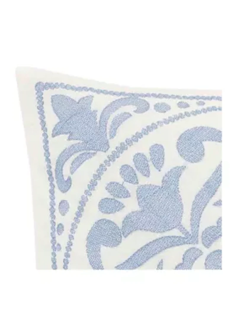 Mila 1-Piece Cotton Blend Throw Pillow