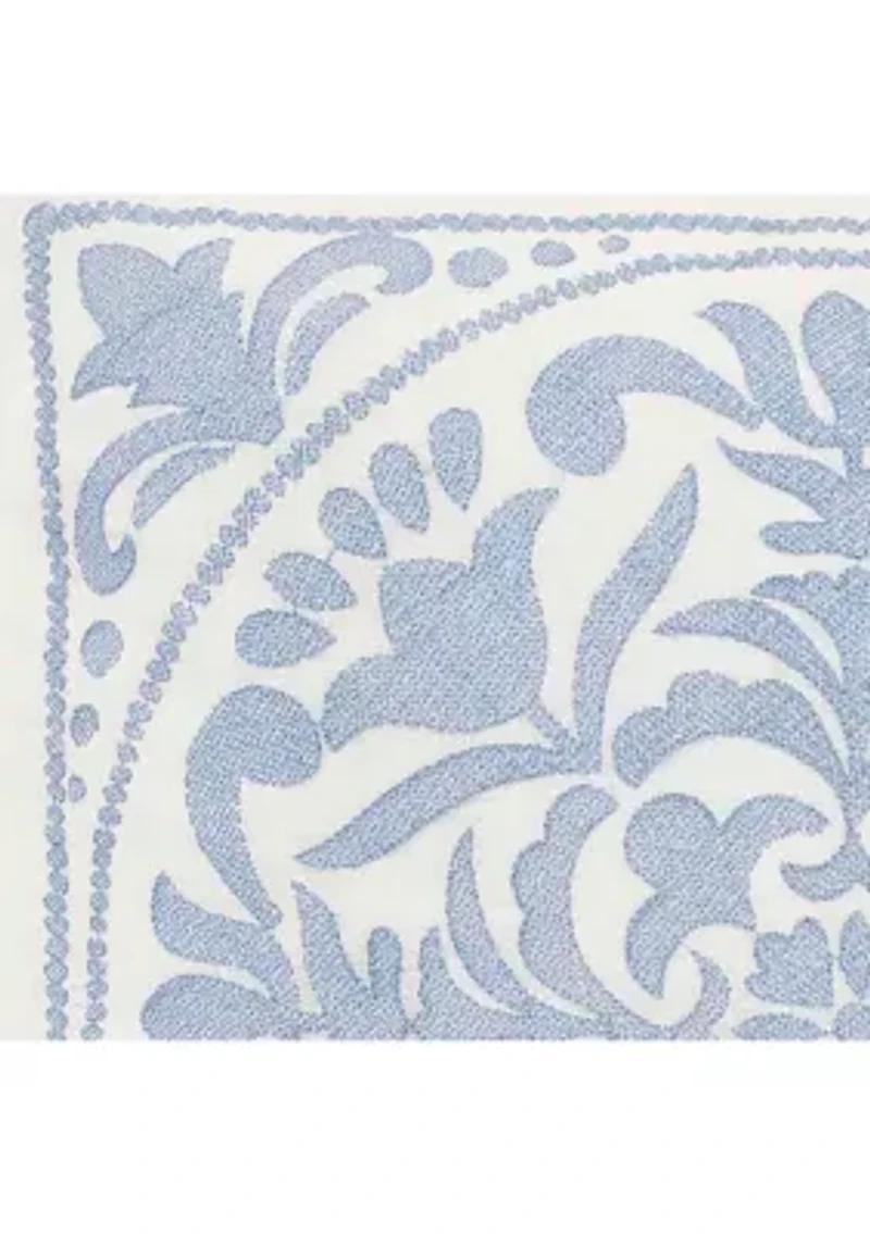 Mila 1-Piece Cotton Blend Throw Pillow