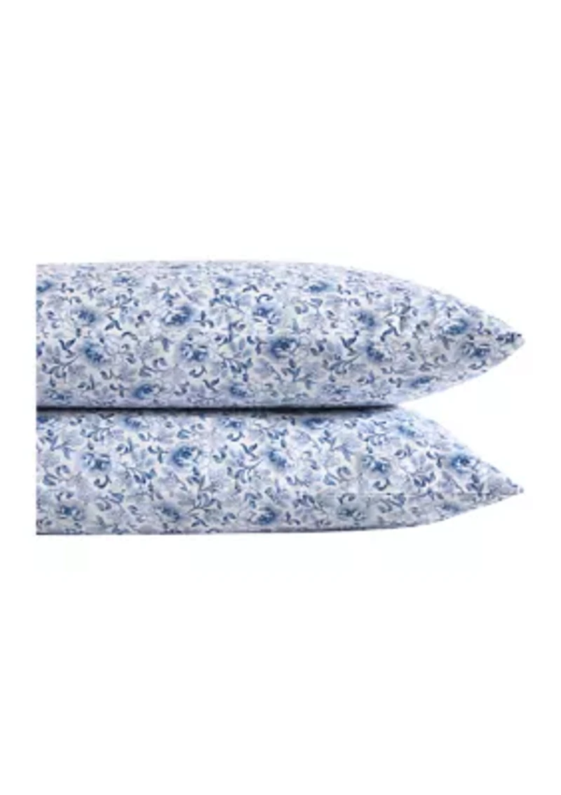 Lorelei 2-Piece Floral Cotton Standard Pillowcases Pair