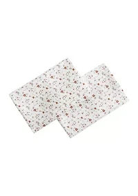 Evie 2-Piece Cotton Standard Pillowcase Pair