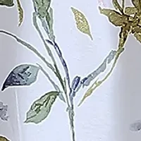 Meadow Breeze Floral Cotton Tab Top Valance