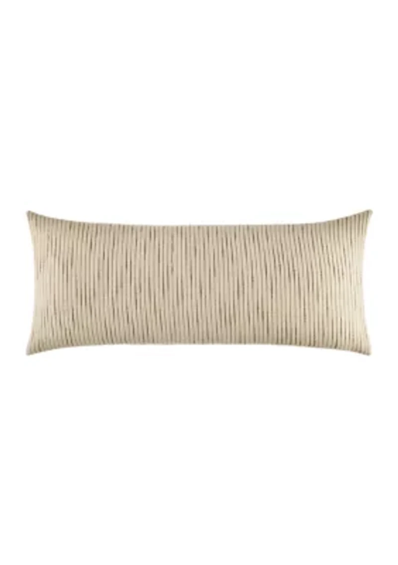 Chenille Cotton Lumbar Breakfast Pillow 