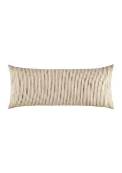 Chenille Cotton Lumbar Breakfast Pillow 