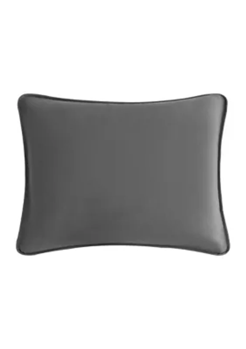 3 Piece Juno Charcoal Quilt Set