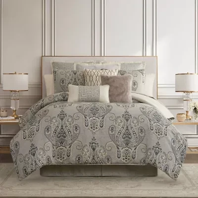 Brosna 4 Piece King Comforter Set