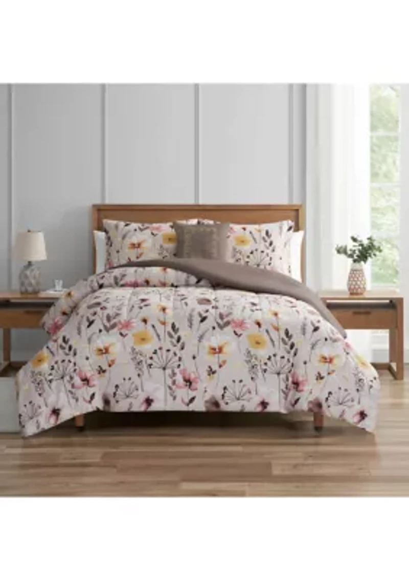 Zoa 4 Piece Comforter Set