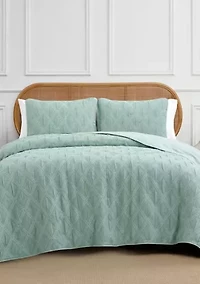 Kells Spa King Quilt Set