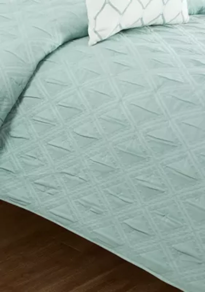 Kells Spa King Quilt Set