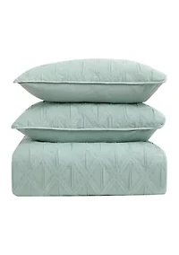 Kells Spa King Quilt Set
