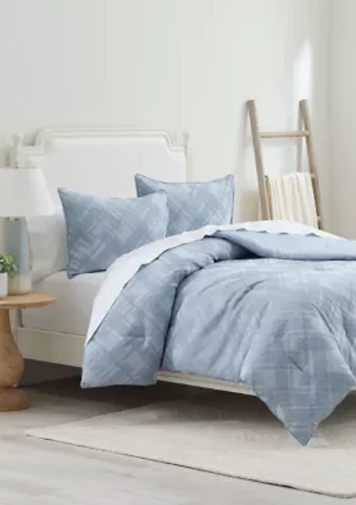 Criss Cross Comforter Set