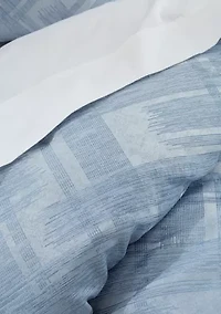 Criss Cross Comforter Set