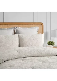 Ginko Neutral 3 Piece Comforter Set