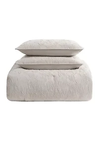 Ginko Neutral 3 Piece Comforter Set